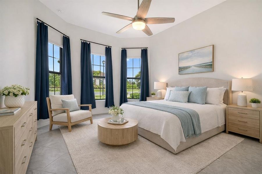 Furnished interior view inside a new home in , Nokomis (Image 12).