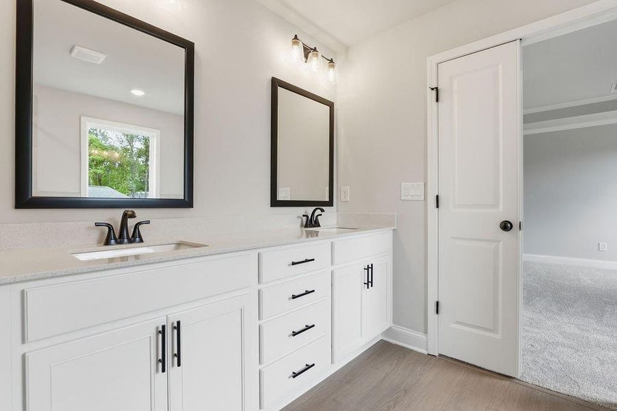 Furnished interior view inside a new home in , Covington (Image 9).