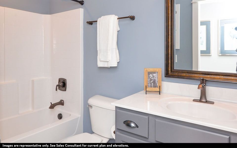 Furnished interior view inside a new home in Dorris Farm, White House (Image 24).