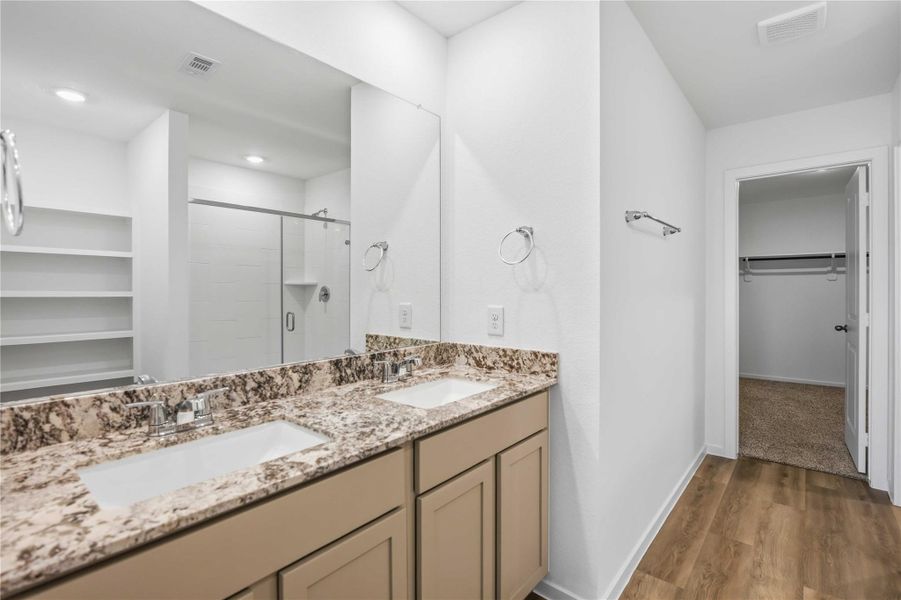 Furnished interior view inside a new home in Allison Park, Houston (Image 6).