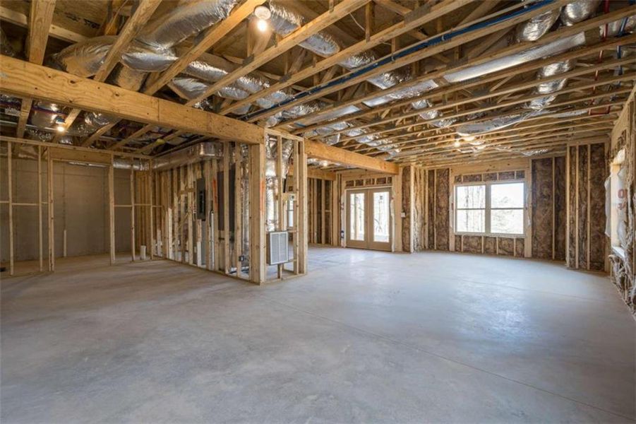 In-progress construction of a new home in , Talking Rock, GA (Image 33).