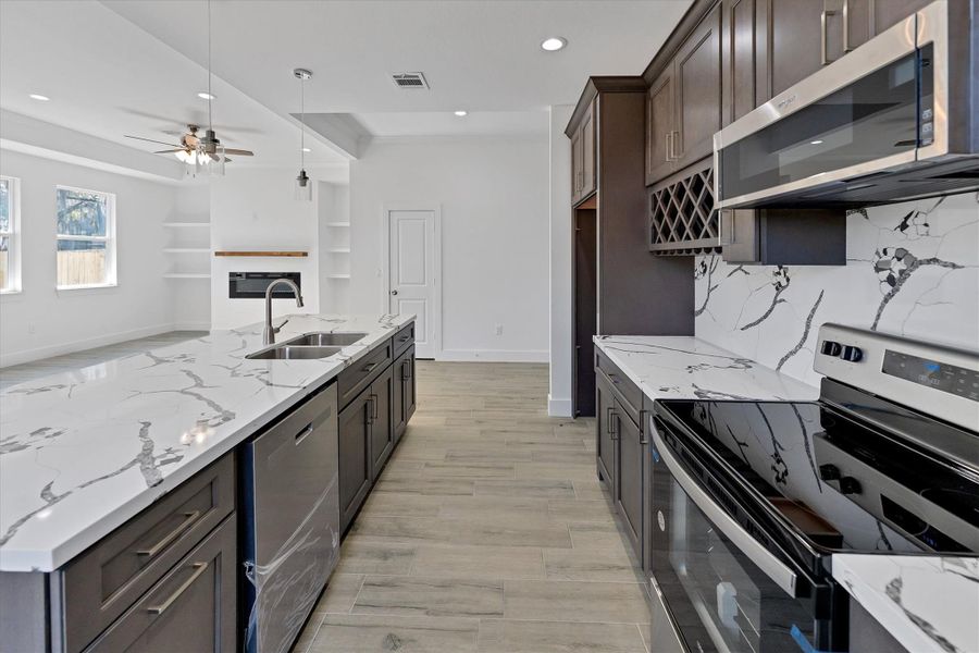 Furnished interior view inside a new home in , Montgomery (Image 10).