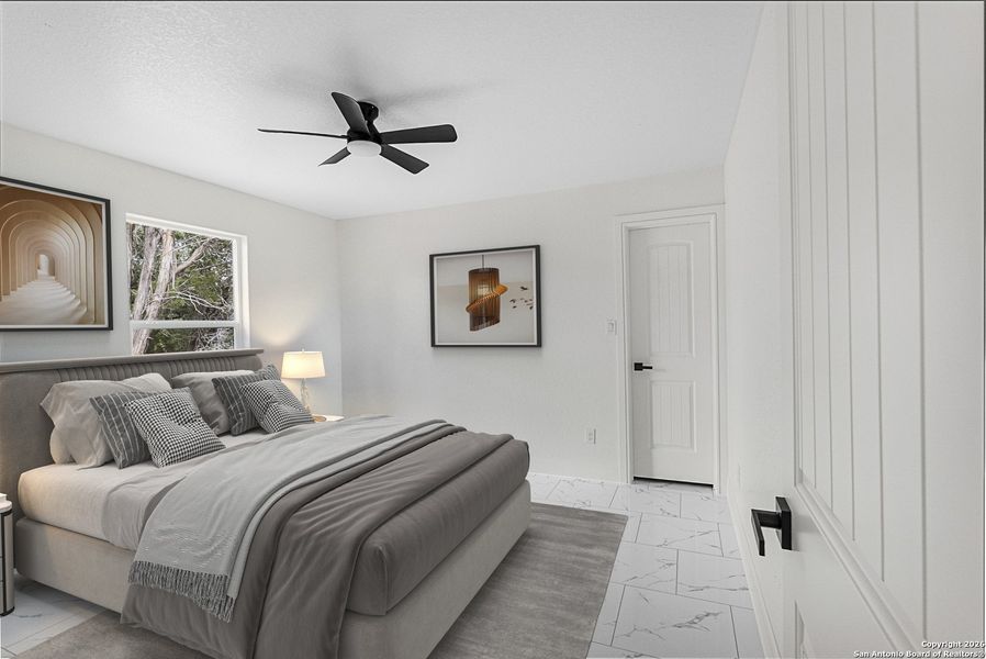 Furnished interior view inside a new home in , Spring Branch (Image 17). Furnished interior view inside a new home in , Spring Branch (Image 17).