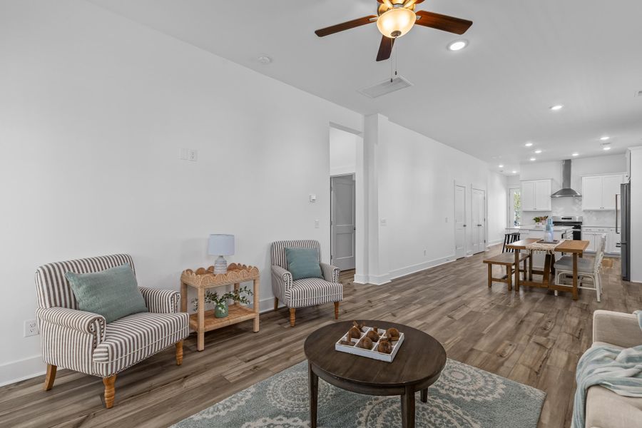 Furnished interior view inside a new home in , Charleston (Image 5).