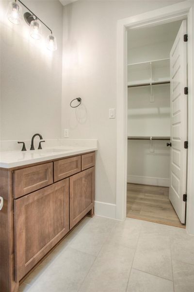 Furnished interior view inside a new home in , Willis (Image 6).