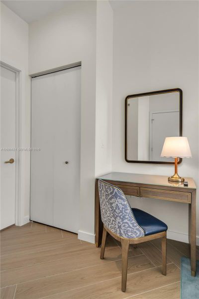 Furnished interior view inside a new home in , Miami (Image 16).
