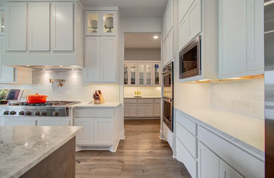 Furnished interior view inside a new home in , Manvel (Image 29).