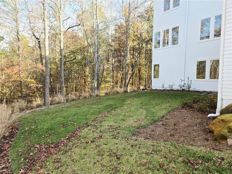 Exterior details and patio area of a home in Aster, Roswell (Image 26). Exterior details and patio area of a home in Aster, Roswell (Image 26).