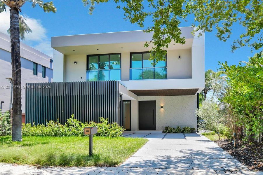 Front exterior of a new home in , Miami, FL, highlighting curb appeal (Image 30).