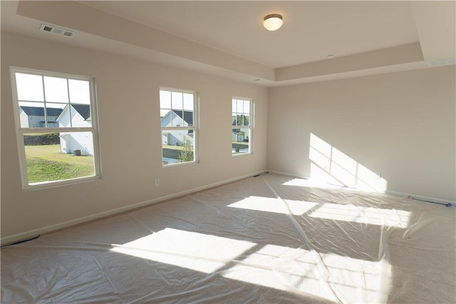 Spacious, unfurnished interior of a new home in The Reserve at Willow Oaks, Canton (Image 9).