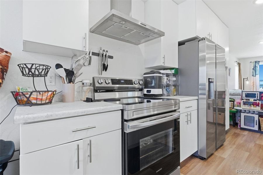 Furnished interior view inside a new home in , Denver (Image 11).