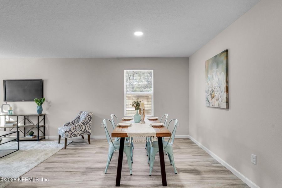 Furnished interior view inside a new home in , Jacksonville (Image 9).
