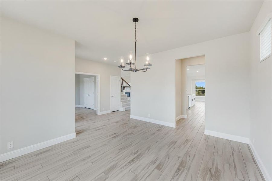 Spacious, unfurnished interior of a new home in Devonshire Classic 60-65, Forney (Image 40).