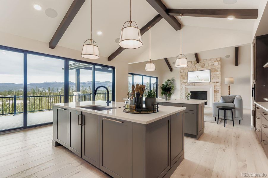 Furnished interior view inside a new home in , Tabernash (Image 4).