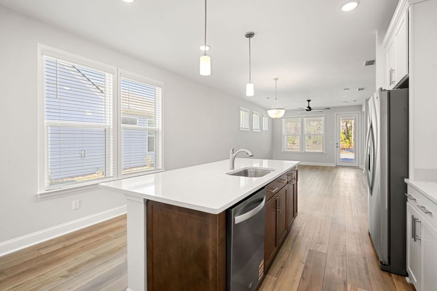 Furnished interior view inside a new home in Del Webb Savannah at Heartwood, Richmond Hill (Image 7). Furnished interior view inside a new home in Del Webb Savannah at Heartwood, Richmond Hill (Image 7).