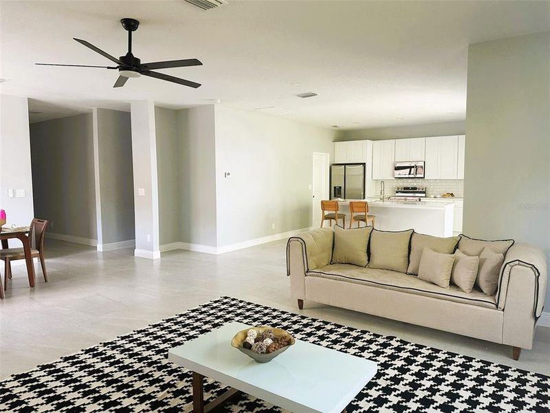 Furnished interior view inside a new home in , Haines City (Image 9). Furnished interior view inside a new home in , Haines City (Image 9).