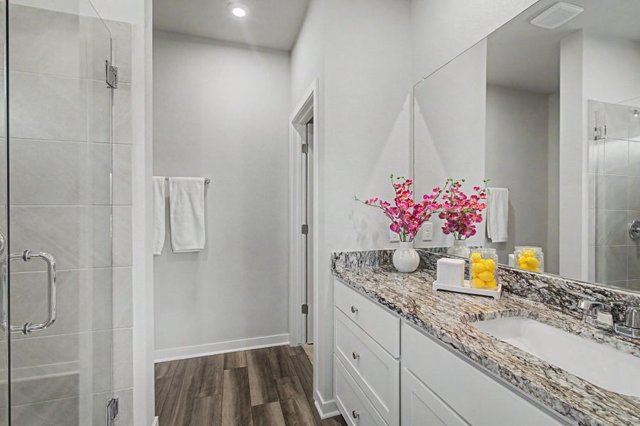 Furnished interior view inside a new home in Pleasant Hill, Bryan (Image 9).