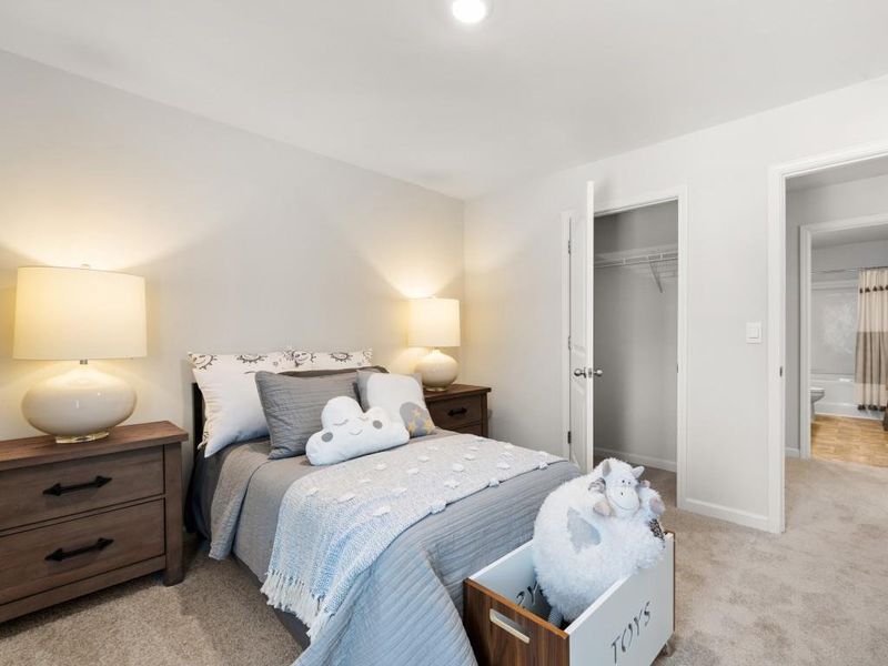Furnished interior view inside a new home in Lost Creek, Dallas (Image 39).