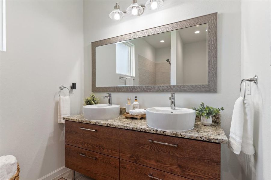 Furnished interior view inside a new home in , Rockwall (Image 5). Furnished interior view inside a new home in , Rockwall (Image 5).