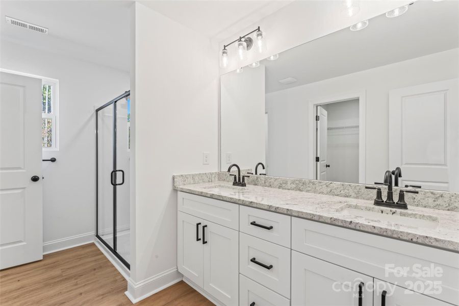 Furnished interior view inside a new home in , Albemarle (Image 11).