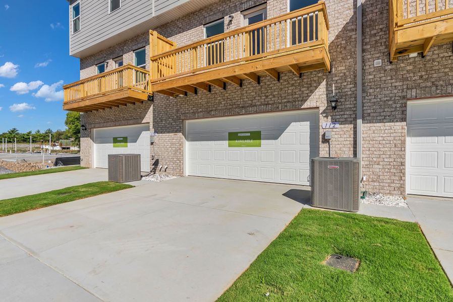 Exterior details and patio area of a home in Sweetbriar Place, Lebanon (Image 3). Exterior details and patio area of a home in Sweetbriar Place, Lebanon (Image 3).