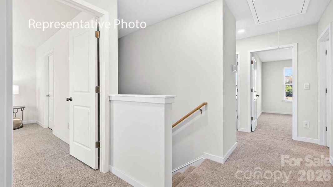 Spacious, unfurnished interior of a new home in Fergus Crossing, York (Image 19).