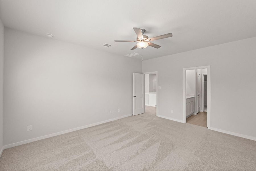 Spacious, unfurnished interior of a new home in Northpark South, Porter (Image 21).