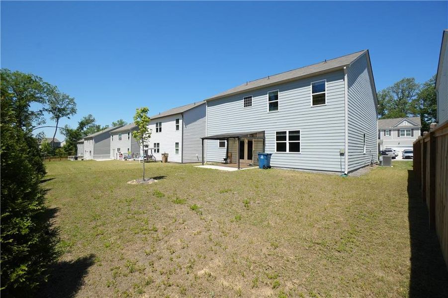 Exterior details and patio area of a home in , Braselton (Image 3).