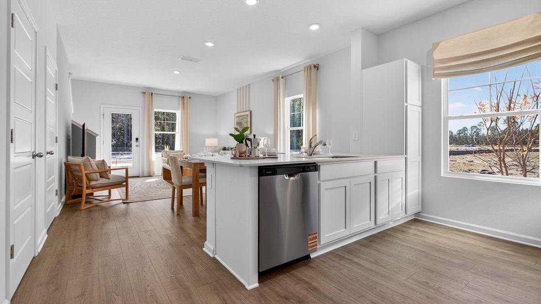 Representative furnished interior of a home built from the Baxter by D.R. Horton in Liberty Cove, Yulee (Image 10).