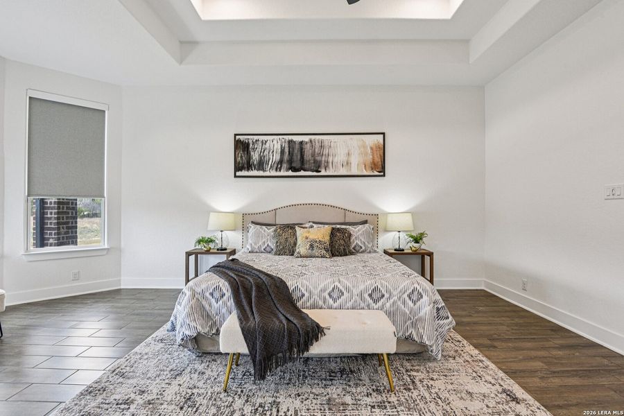 Furnished interior view inside a new home in Waldsanger, New Braunfels (Image 17).