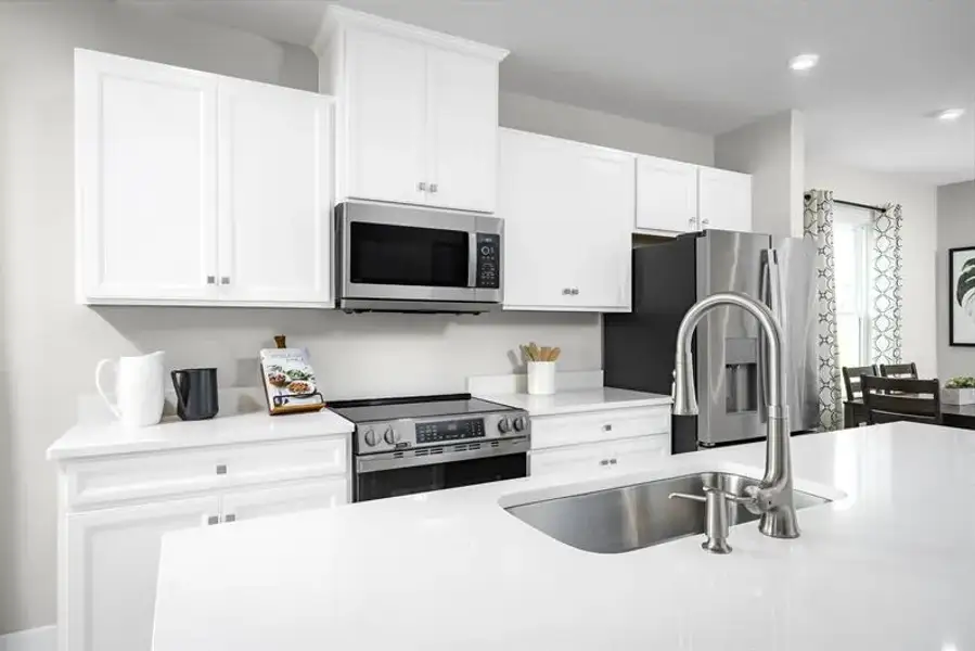 Furnished interior view inside a new home in Emerald Fields Villas, Hudson (Image 3).