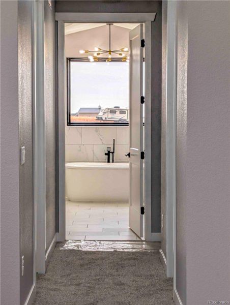 Furnished interior view inside a new home in , Strasburg (Image 5).