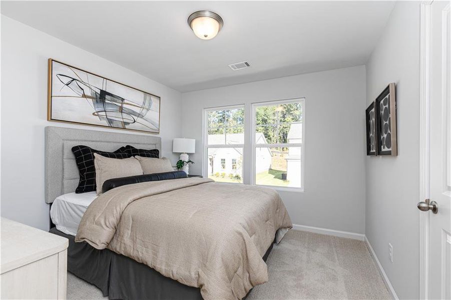 Furnished interior view inside a new home in , Powder Springs (Image 29).