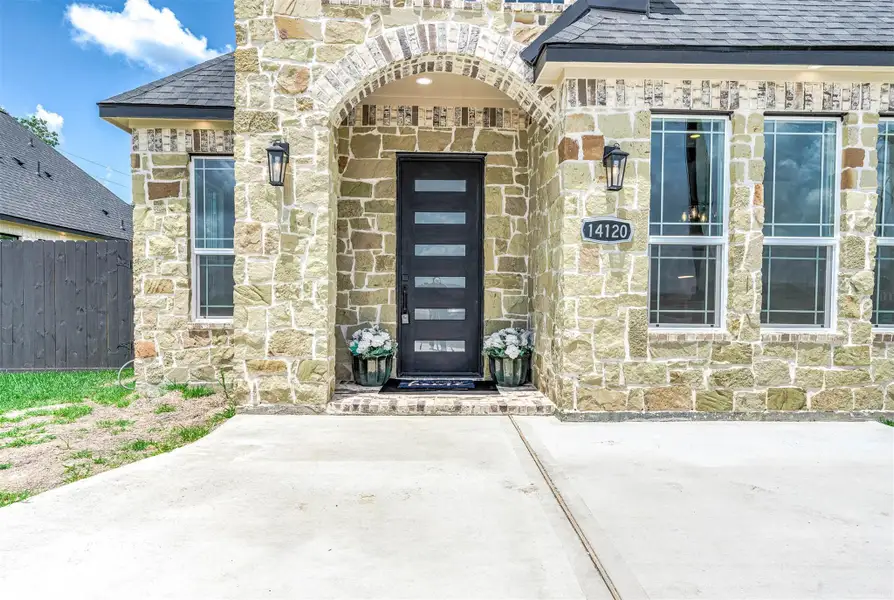 Exterior details and patio area of a home in , Needville (Image 30). Exterior details and patio area of a home in , Needville (Image 30).