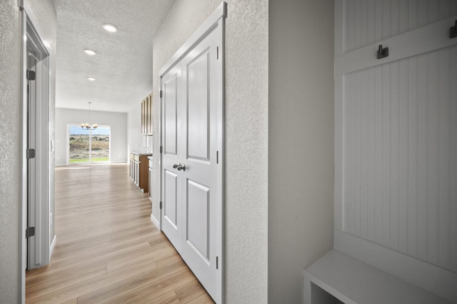 Representative unfurnished interior of a home built from the Lilac by View Homes in Aspen Ranch, Fountain (Image 18).
