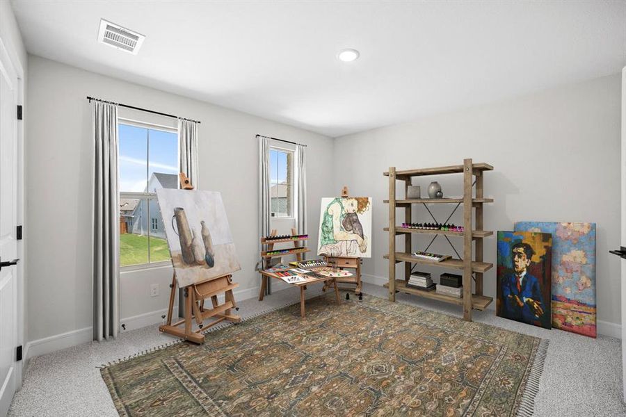 Furnished interior view inside a new home in Elevon, Lavon (Image 17). Furnished interior view inside a new home in Elevon, Lavon (Image 17).