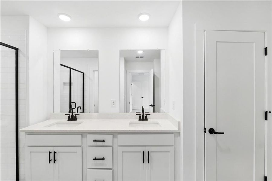 Furnished interior view inside a new home in Grandview Terrace, Canton (Image 8).