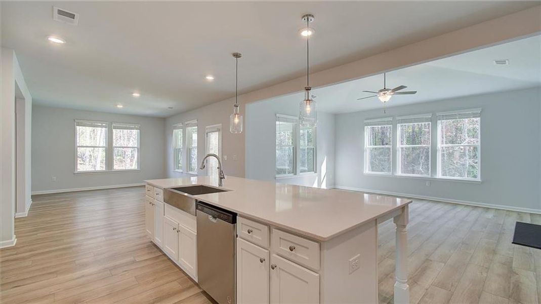 Furnished interior view inside a new home in Trinity Park, McDonough (Image 6).