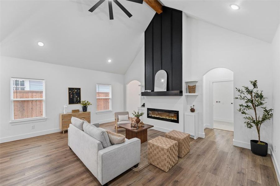 Furnished interior view inside a new home in , Fort Worth (Image 17).