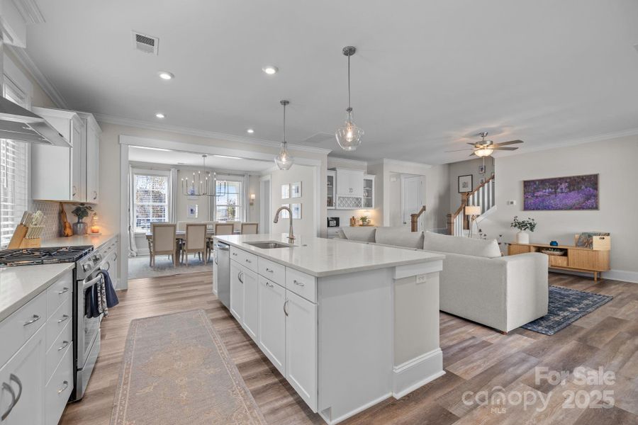 Furnished interior view inside a new home in Riverwalk, Rock Hill (Image 28).