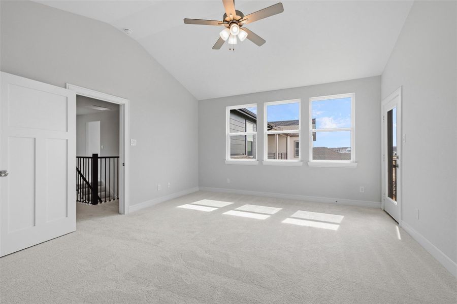 Spacious, unfurnished interior of a new home in Bridgeland Central, Cypress (Image 22). Spacious, unfurnished interior of a new home in Bridgeland Central, Cypress (Image 22).