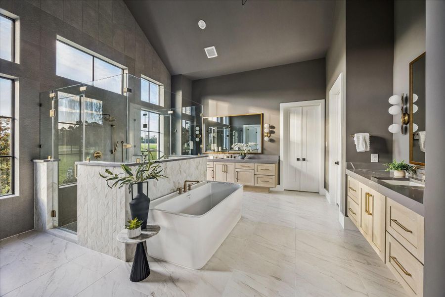 Furnished interior view inside a new home in Stallion Lakes, Hockley (Image 10).