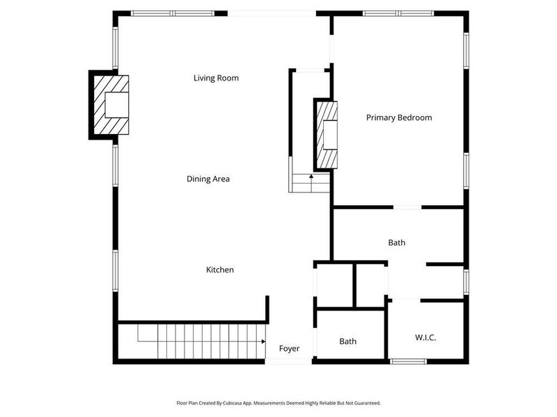 2D floor plan layout of this home in , Ranger, GA (Image 4).