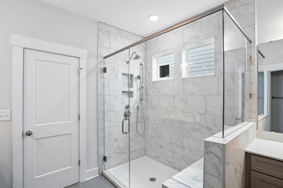 Furnished interior view inside a new home in Villas at Prestwick, Mooresville (Image 15). Furnished interior view inside a new home in Villas at Prestwick, Mooresville (Image 15).