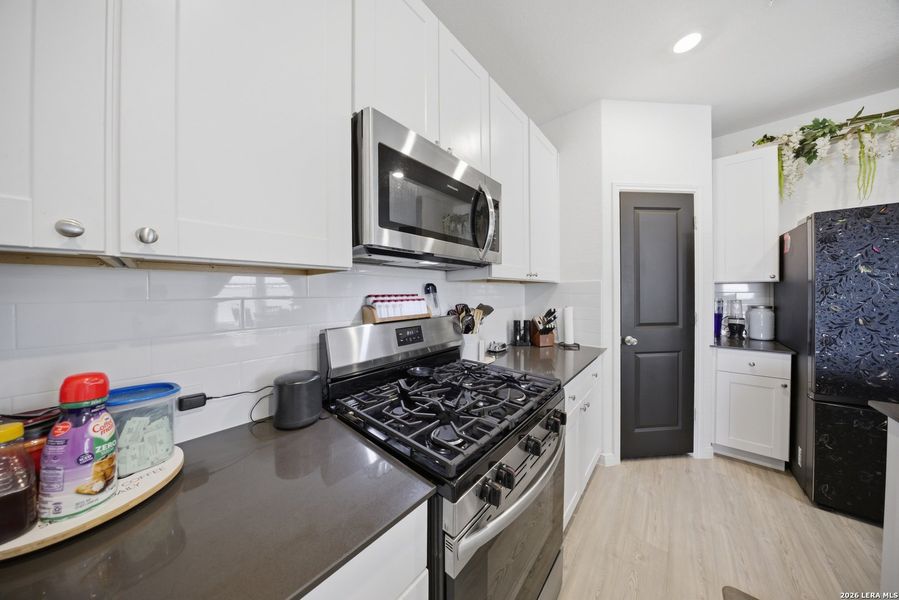 Furnished interior view inside a new home in Sage Meadows, St. Hedwig (Image 8).
