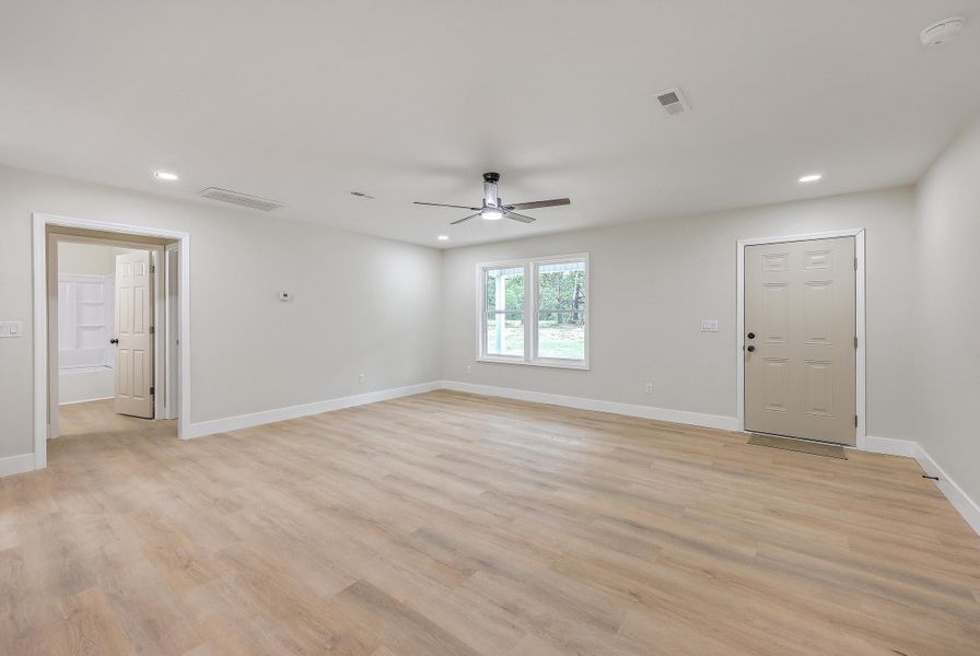 Spacious, unfurnished interior of a new home in , Pineville (Image 29). Spacious, unfurnished interior of a new home in , Pineville (Image 29).
