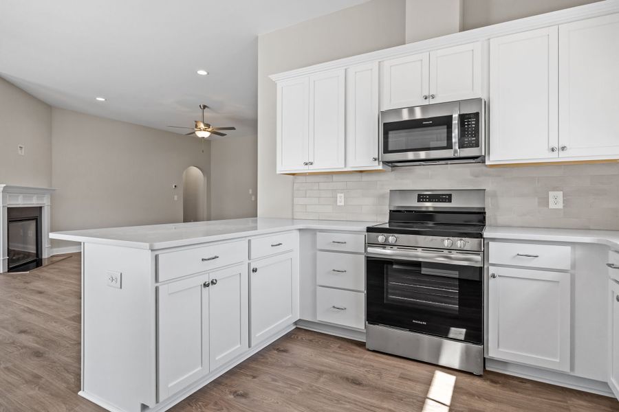 Furnished interior view inside a new home in Davenport Farms, Winterville (Image 9).