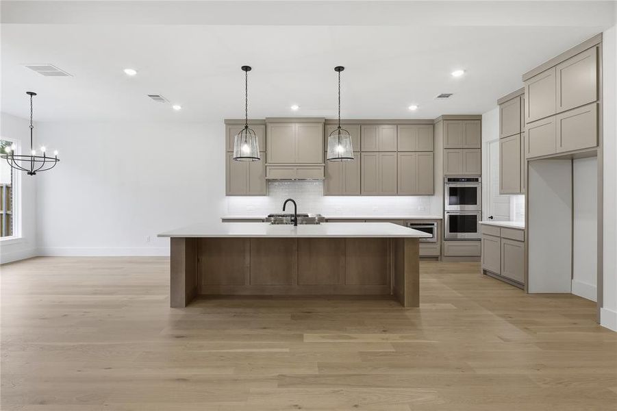Furnished interior view inside a new home in The Grove, North Richland Hills (Image 10).