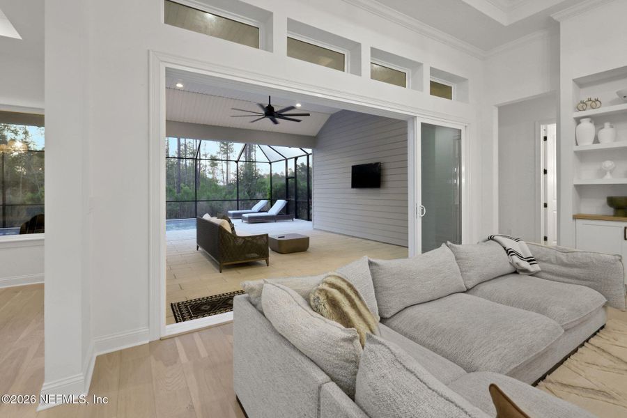 Furnished interior view inside a new home in , Ponte Vedra (Image 50).