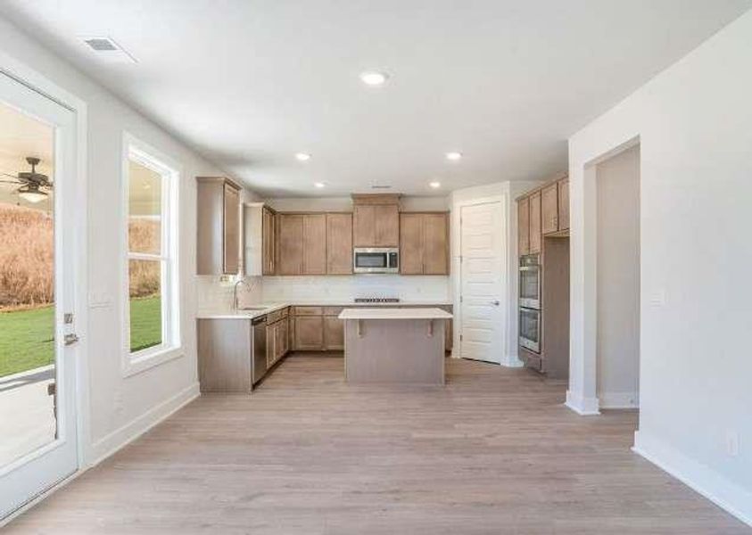 Furnished interior view inside a new home in , Stockbridge (Image 10).